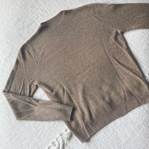 Women’s Tan Wool Sweater